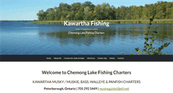 Desktop Screenshot of kawarthafishing.com